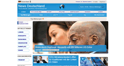 Desktop Screenshot of newsdeutschland.com